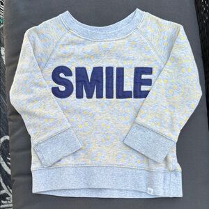Baby Gap Smile Sweatshirt